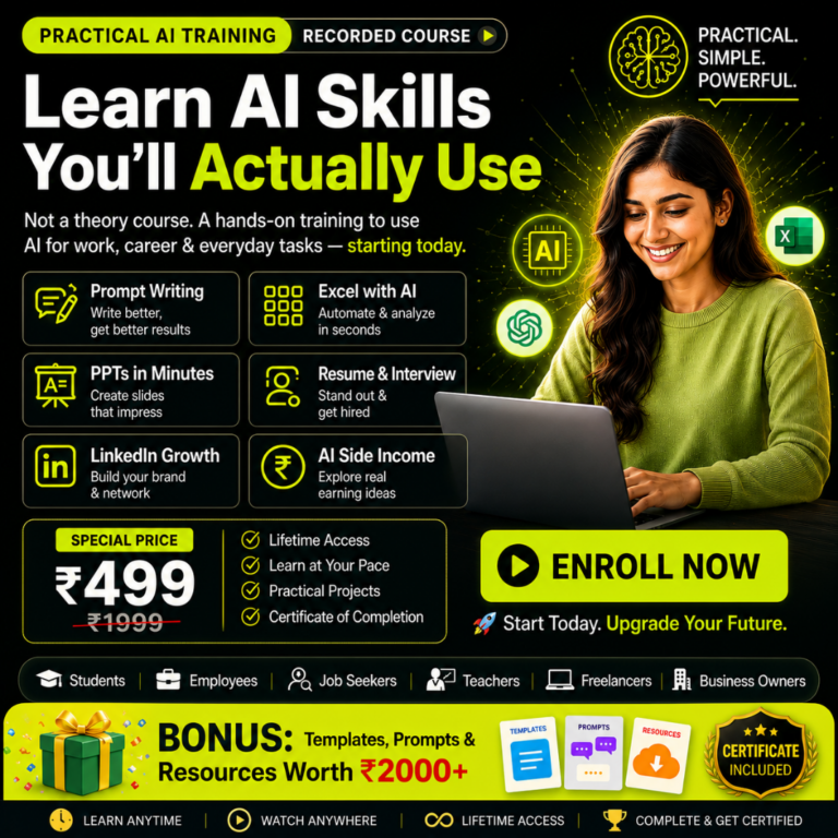 Digital Marketing Blueprint with Ai generative Course